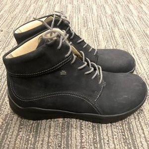 Finn Comfort Enschede Schwarz Leather Boots 8